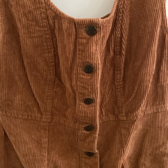 Women’s Element corduroy skater dress size S - Picture 3 of 4